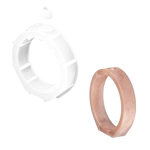 Ideen mit Herz Silikonform Vase Ringform | Größe des Objekts: 14,2 cm x 14,1 cm x 3 cm von Ideen mit Herz
