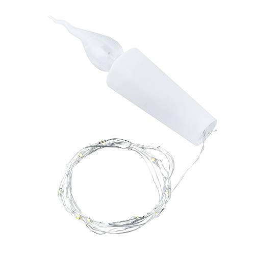 Ideen mit Herz LED-Flaschenlicht | Kerze | 11 LEDs | 10 cm hoch | Konisch zulaufend | Leuchtet warmweiß Ideen mit Herz LED-Flaschenlicht | Kerze | 11 LEDs | 10 cm hoch | Konisch zulaufend | Leuchtet warmweiß von Ideen mit Herz