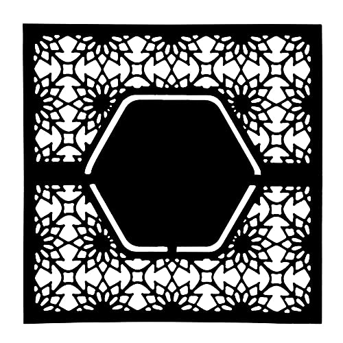 Ideen mit Herz Präge-& Stanzschablonen, Aufstellkarte, 13,6cm x 13,6cm von Ideen mit Herz