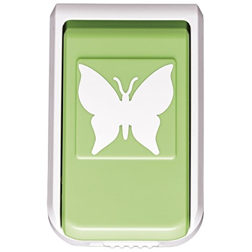 Ideen mit Herz Stanzer, Schmetterling, Motivgröße: 4,3cm | Motiv-Locher für Papier | Geschenkanhänger, Baumschmuck, Plaketten & Aufleger basteln | Sommer, Frühling von Ideen mit Herz