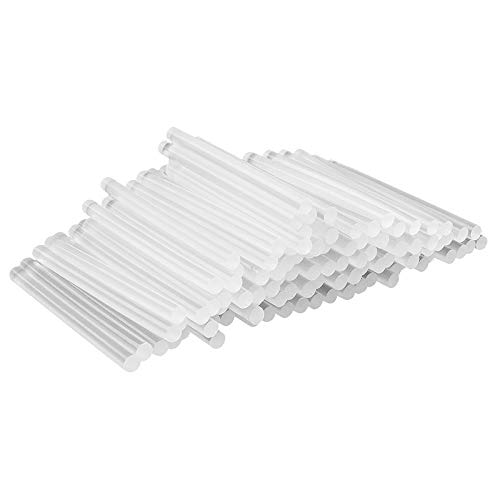Ideen mit Herz Universal Heißklebepatronen | Heißklebesticks für kleine Heißklebepistolen | Heißkleber Sticks | Ø 7 mm | 10 cm lang | 100 Stück (klar transparent) von Ideen mit Herz