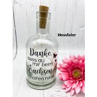 Beleuchtete Flasche Danke, Dass Du Mir Beim Wachsen Geholfen Hast Beleuchtete Flasche Danke, Dass Du Mir Beim Wachsen Geholfen Hast von IdeenAnker