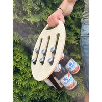 Bierträger - Sixpack Aus Holz, Männerhandtasche, Biertragerl, Flaschenträger 6 Flaschen von IdeenAusHolzShop