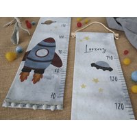Personalisierte Messleiste Für Kinder Aus Stoff | Messlatte Mit Namen Und Geburtsdatum Rakete Weltraum Ufo Planet Von 70-140 cm Messbar Personalisierte Messleiste Für Kinder Aus Stoff | Messlatte Mit Namen Und Geburtsdatum Rakete Weltraum Ufo Planet Von 70-140 cm Messbar von Ideeschmiede