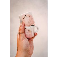 Handgemachte Espresso Tasse Keramik Mit Gold Detail Handgemachte Espresso Tasse Keramik Mit Gold Detail von IdejaArtKeramikaHR