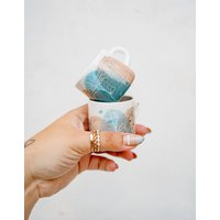 Magnolien-Espressobecher Magnolien-Espressobecher von IdejaArtKeramikaHR