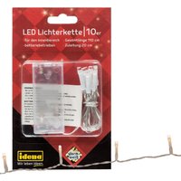 Idena Lichterkette 110 cm transparent von Idena