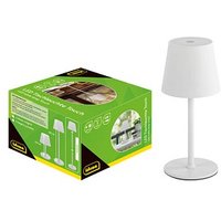 Idena 50124 Touch Tischlampe weiß von Idena