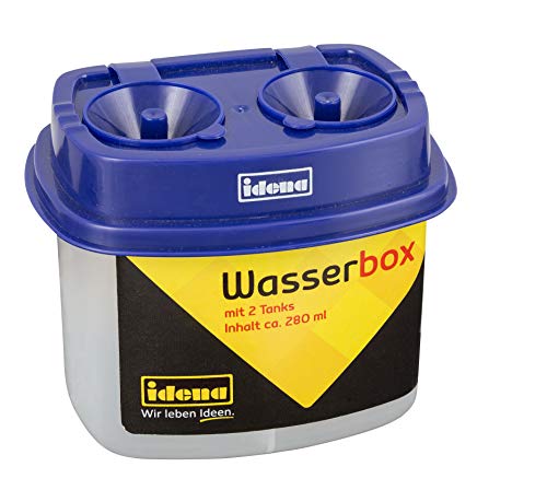 Idena 60049 - Wasserbox mit 2 Tanks, Transparent/blau, 1 Stück Idena 60049 - Wasserbox mit 2 Tanks, Transparent/blau, 1 Stück von Idena