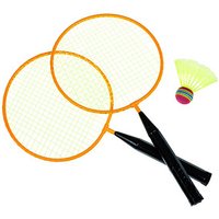 Idena Badminton-Set Junior gelb/schwarz von Idena