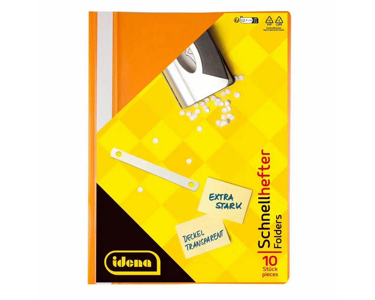 Idena Büro-Set Idena Schnellhefter PP extra stark orange DIN A4 - Büroorganisation Idena Büro-Set Idena Schnellhefter PP extra stark orange DIN A4 - Büroorganisation von Idena
