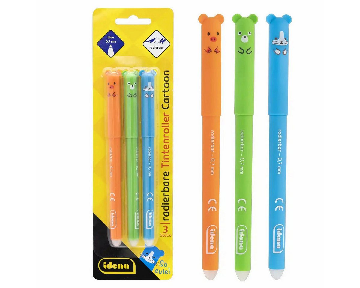 Idena Büro-Set Idena Tintenroller radierbar 0,7mm - 3er Set Idena Büro-Set Idena Tintenroller radierbar 0,7mm - 3er Set von Idena