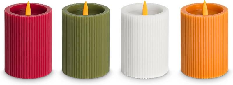 Idena Dekoobjekt LED Echtwachskerze 7,5x11cm Timer - 1 Stk. zufällig sortiert Idena Dekoobjekt LED Echtwachskerze 7,5x11cm Timer - 1 Stk. zufällig sortiert von Idena