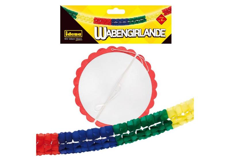 Idena Girlande Idena Wabengirlande 6m D17cm FSC-Mix von Idena