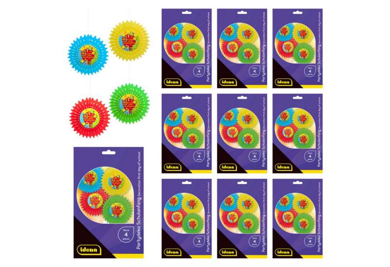 Idena Hängedekoration Idena Bundle Partydekoration 10 Stück von Idena