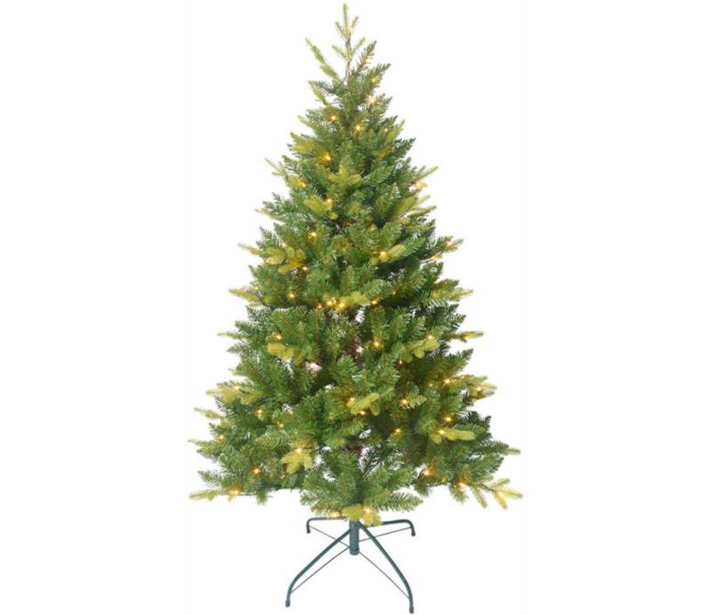 Idena Künstlicher Weihnachtsbaum Idena LED Weihnachtsbaum 150cm - 150 LEDs mit Timer für Innen & Außen Idena Künstlicher Weihnachtsbaum Idena LED Weihnachtsbaum 150cm - 150 LEDs mit Timer für Innen & Außen von Idena