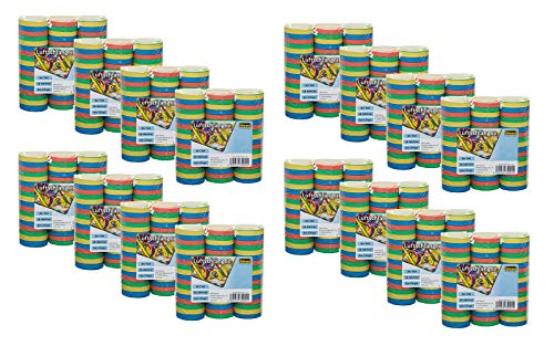 Idena Luftschlangen Set (48er Pack, Luftschlangen) von Idena