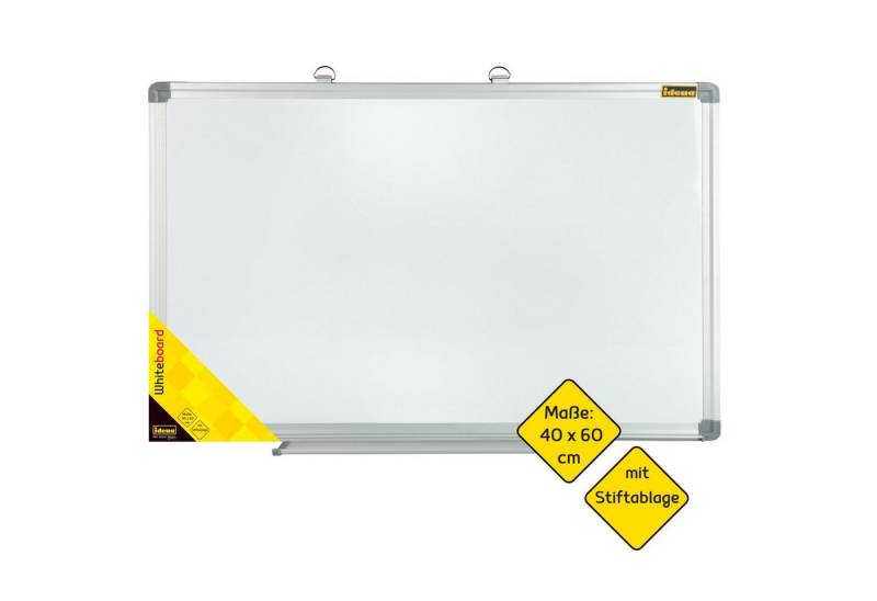 Idena Magnettafel Idena 568019 - Whiteboard mit Aluminiumrahmen und Stiftablage, ca. 60 von Idena