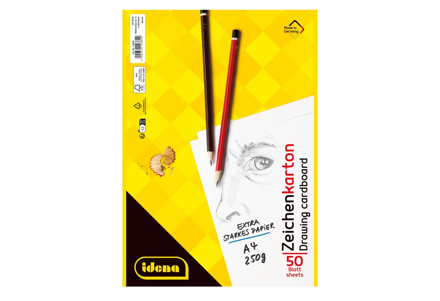 Idena Malblock Idena Bundle Zeichenkarton 50 Blatt 250g/m² DIN A4 5 Stück Idena Malblock Idena Bundle Zeichenkarton 50 Blatt 250g/m² DIN A4 5 Stück von Idena