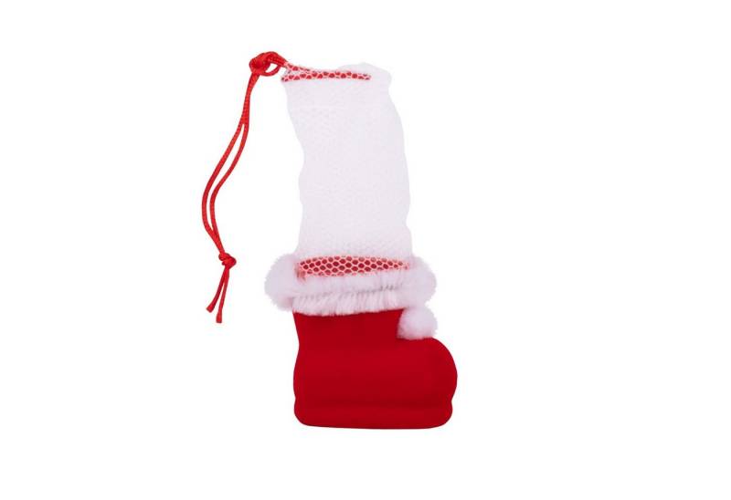 Idena Nikolausstiefel Idena Nikolausstiefel rot beflockt 3,2x5,7x5cm von Idena