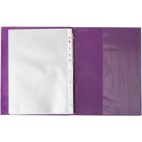 Idena Zeugnismappe DIN A4 violett/blau von Idena