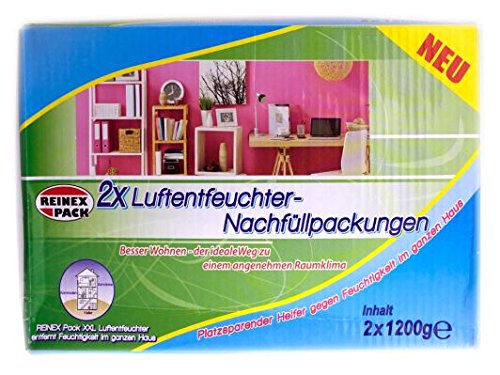 Idena Luftentfeuchter Nachfüller 2er 1,2kg von Idena