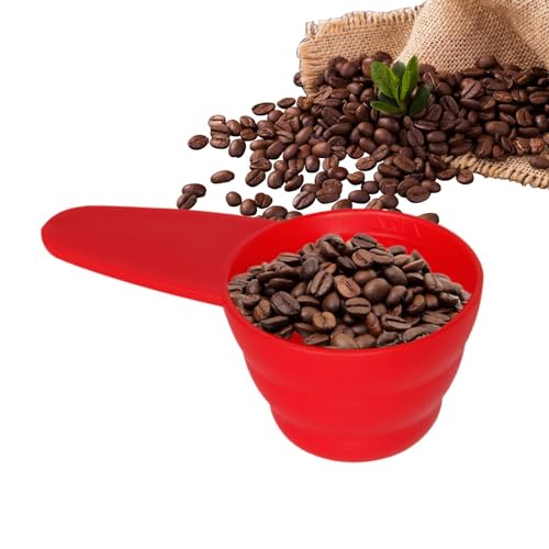 Idezek Portionskontroll-Servierlöffel, Kaffeelöffel für gemahlenen Kaffee - Portionskontrolle Messlöffel Kaffeelöffel,Kaffee-Gewürzlöffel, ergonomische Messlöffel für Kaffee, Tee, Milc ulver, von Idezek
