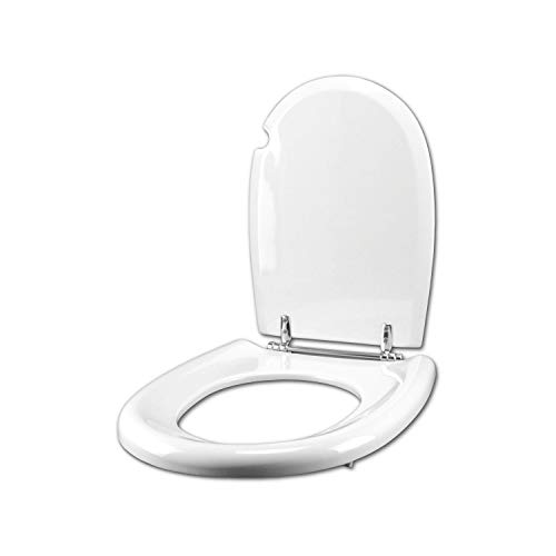 WC-Sitz Cesame Aretusa wie Original weiß WC-Sitz WC-Deckel Abdeckung von Idrotop