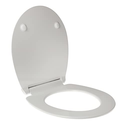 Toilettensitz für Simas Bohemien Slim Duroplast Weiß Scharnier Edelstahl Toilettensitz für Simas Bohemien Slim Duroplast Weiß Scharnier Edelstahl von Idrotop