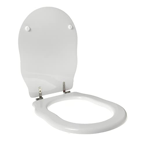 WC-Sitz für ALTHEA ROYAL Holz Polyester hochwertiges Scharnier Edelstahl WC-Sitz für ALTHEA ROYAL Holz Polyester hochwertiges Scharnier Edelstahl von Idrotop