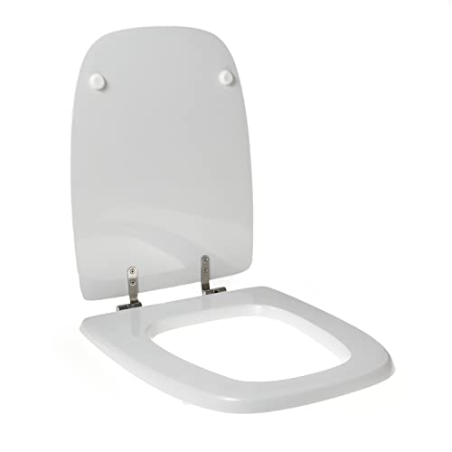 WC-Sitz speziell für Kerasan BRIO Holz Polyester hochwertiges Scharnier Edelstahl WC-Sitz speziell für Kerasan BRIO Holz Polyester hochwertiges Scharnier Edelstahl von Idrotop