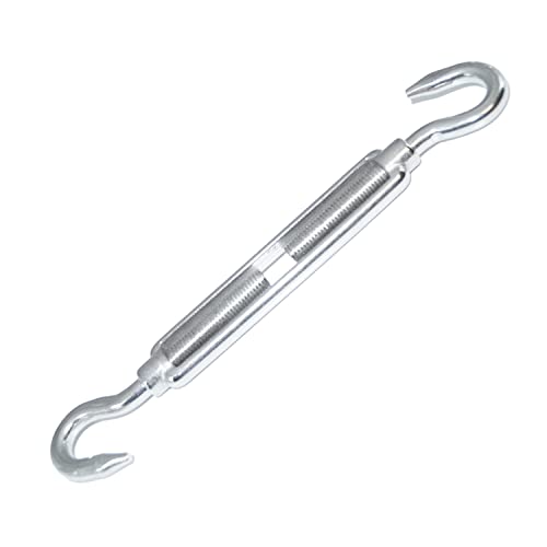 Spannschloss M3 Form B Haken-Haken 2 Stück Edelstahl EN 1.4401 Spannschraube A4 NIRO, Nirosta Spannschloss M3 Form B Haken-Haken 2 Stück Edelstahl EN 1.4401 Spannschraube A4 NIRO, Nirosta von Idt Trade