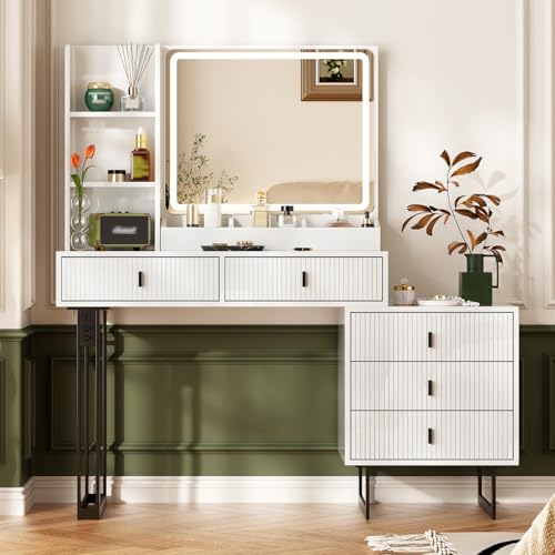 Ieejdn Schminktisch mit Spiegel-VT-89010 Ieejdn Schminktisch mit Spiegel-VT-89010 von Ieejdn