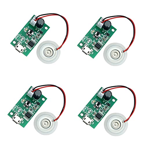 Iegefirm 4 Stück 20 mm Ultraschall-Vernebeler, Zerstäuber, Wandler, Zerstäuber, Folie, Zubehör, Luftbefeuchter, Gummidichtung von Iegefirm