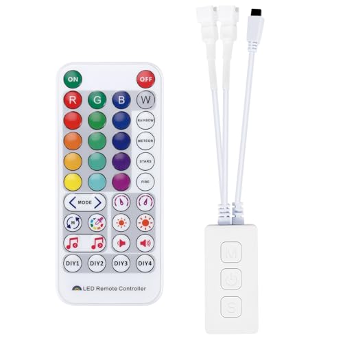 Iegefirm SP511E WiFi Music LED Controller für WS2812B WS2811 Adressierbarer Pixel RGB LED Streifen Dual Ausgabe Sprache APP Steuerung Iegefirm SP511E WiFi Music LED Controller für WS2812B WS2811 Adressierbarer Pixel RGB LED Streifen Dual Ausgabe Sprache APP Steuerung von Iegefirm