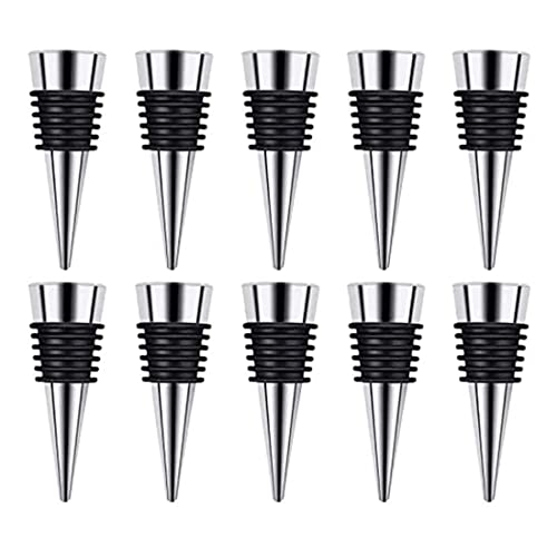 Iegefirm Verschluss, 10 Wiederverwendbare Flaschen VerschlüSse mit Auslaufsicherem, Mach Es Selbst, Luftdichtem, DIY Korken für Bar, Urlaub, HäLt Frisch Iegefirm Verschluss, 10 Wiederverwendbare Flaschen VerschlüSse mit Auslaufsicherem, Mach Es Selbst, Luftdichtem, DIY Korken für Bar, Urlaub, HäLt Frisch von Iegefirm