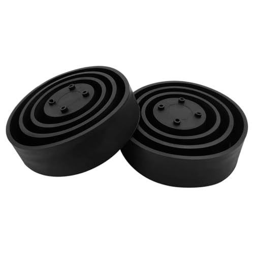 Ieron 2 Stück Autoscheinwerfer-Staubschutzkappen, Autoscheinwerfer-Versiegelungsabdeckung, Schwarze Gummi-Staubschutzkappe, wasserdicht, 7 Größen (45 mm – 95 mm) von Ieron