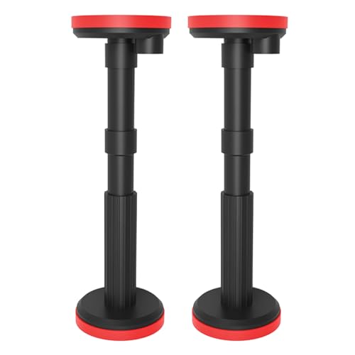 Ieron 2-teilige Teleskop-Stützstange 18–44 cm – verstellbares Stützsystem für die dritte Hand, rutschfeste, hochfeste Nylon-Universal-Schrankhebehalterung und Türrahmen-Strebenstützstange von Ieron