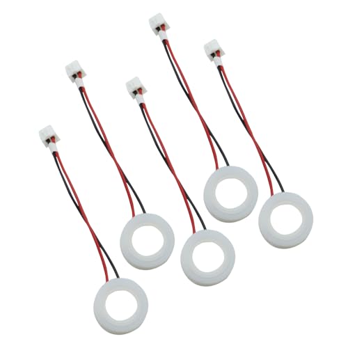 Ieron 5 Stück Zerstäubungsscheibe, 5-V-Modul, USB-Luftbefeuchter, Zerstäubungsplatten-Platine, Zerstäubungsmaker-Modul von Ieron