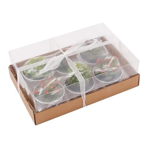 Ieron 6 Stück Kaktuskerzen, Sukkulentenkerzen, Gastgeschenke für Hochzeitsgäste, Kerzen für Brautpartys, Einweihungsgeschenke von Ieron