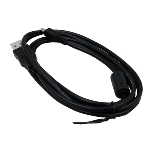 ieron UC-E6 Ersatzkabel, USB-Kabel Mini-B Universal für Datenübertragung für Digitalkamera Ladekabel kompatibel mit Digitalkameras der Serie NlKON CoolPix, L, D, P von Ieron