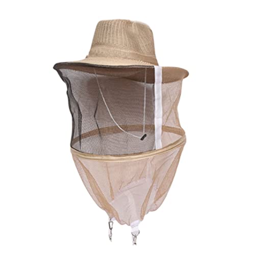 Bienenzuchthut mit Schleier Anti -Mücken -Hut -Imker Kopf Gesichtsmaske Kappe Ausrüstung Imkerei von Iewroyt