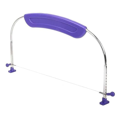 Cake Leveler Verstellbares Edelstahl Drahtkuchenschicht Schicht Backeindekorationstool von Iewroyt