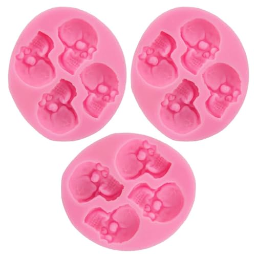 Halloween Fondant Form Silicon Skull von Iewroyt