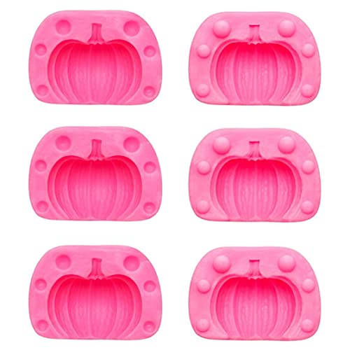 Halloween Kürbisform Mini 3D Silicon Easy Freisetzung Formen Schokoladen -Jelly -Maker 3PCs, DIY -Schokoladen -Gelee -Formen | von Iewroyt