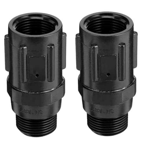 Iewroyt 2pcs Bewässerungskit 45psi Gartenbewässerungssysteme 3/4 Zoll Easy Tropfdruck Regulatoren Systemdruck Reduzierregulatoren von Iewroyt