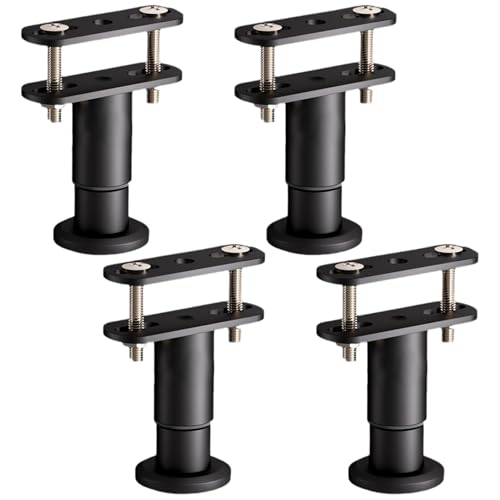 Iewroyt Bettrahmenunterstützungsbeine, 4PCS Verstellbare Bettbeine Austausch, Hochleistungsunterstützung mit Installationszubehör für Zentrallatten, Sofa, Möbelschrank Iewroyt Bettrahmenunterstützungsbeine, 4PCS Verstellbare Bettbeine Austausch, Hochleistungsunterstützung mit Installationszubehör für Zentrallatten, Sofa, Möbelschrank von Iewroyt