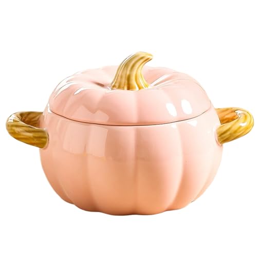 Kürbis Holländischer Ofentopf mit Deckel & Griff, 1, 7 l Nicht-Stick-Keramik-Kürbis-Holländerofen, sogar Heizungsküchentopf für Eintopf Souppumpkin Kürbis Holländischer Ofentopf mit Deckel & Griff, 1, 7 l Nicht-Stick-Keramik-Kürbis-Holländerofen, sogar Heizungsküchentopf für Eintopf Souppumpkin von Iewroyt