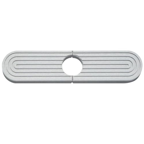Spüle Splash Guard Absorption Steintrocknungsschale Schnell trocknende Wasserhahnmatte verhindert Feuchtigkeitsanbau für das Küchenbad 23.6 * 3, 9 Zoll Steinmatte für die Theke von Iewroyt