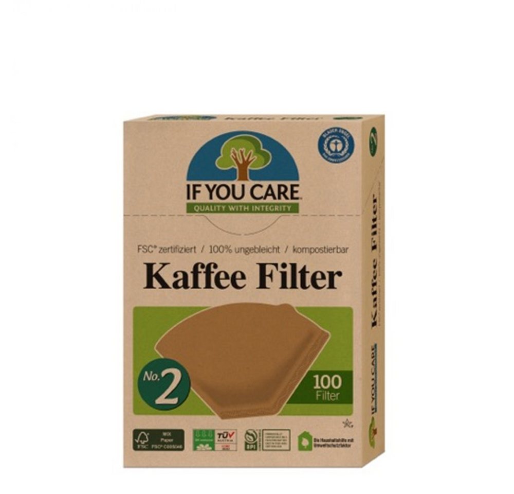 If You Care Papierfilter IF YOU CARE Kaffeefilter No. 2, Papier If You Care Papierfilter IF YOU CARE Kaffeefilter No. 2, Papier von If You Care